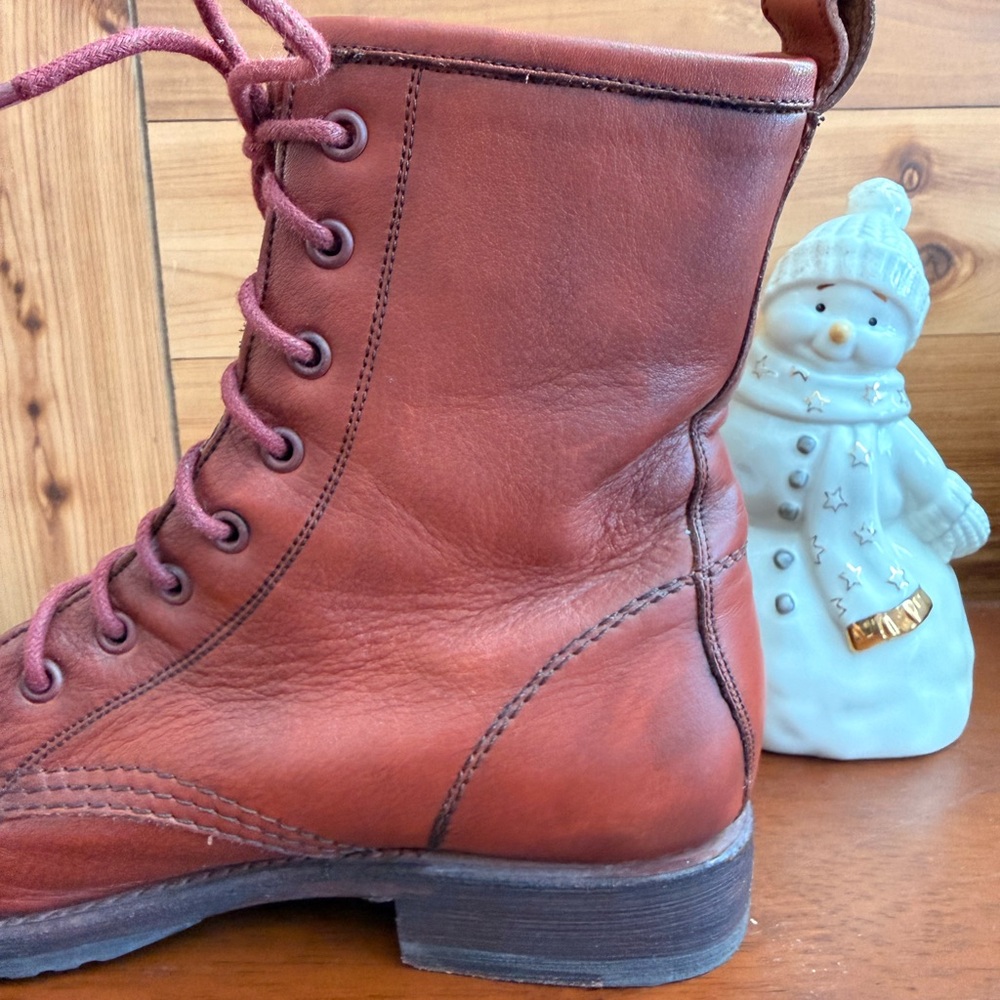 Frye Sabrina Lace-Up Women’s Boots US 10B - Picture 3 of 11